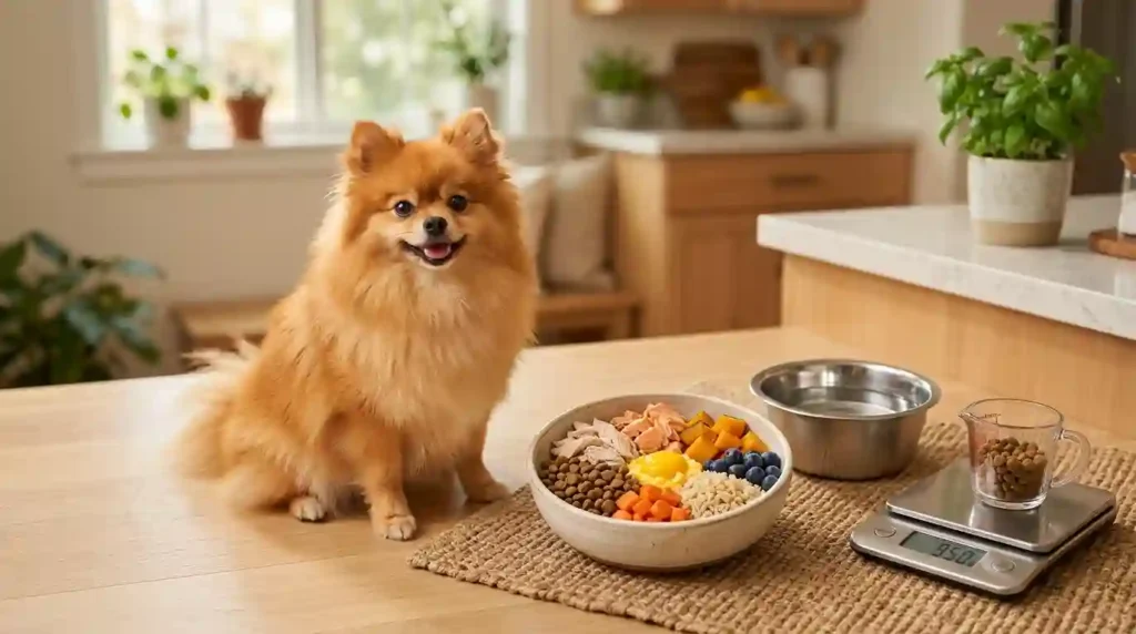 what do pomeranians eat