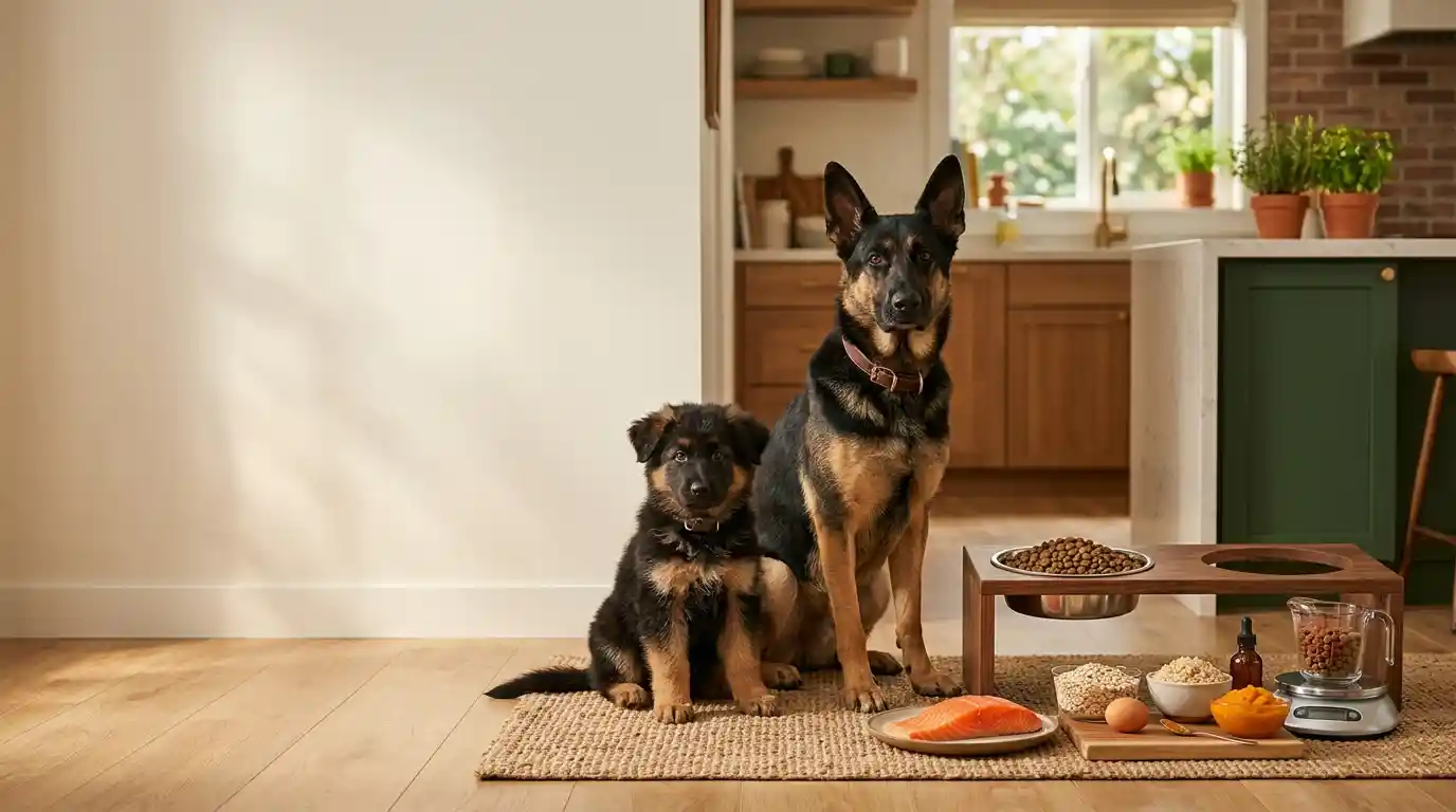 what dog food is good for german shepherds