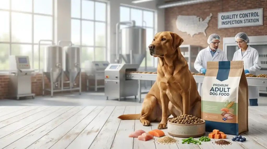 who makes pure balance dog food